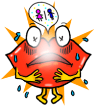 Lips monster sticker #12305060