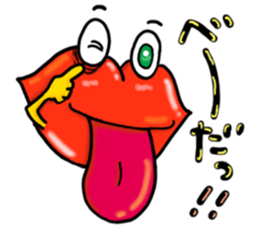 Lips monster sticker #12305081