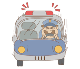 Fatty Police sticker #12305550