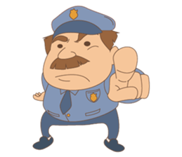 Fatty Police sticker #12305555