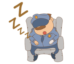 Fatty Police sticker #12305557