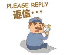 Fatty Police sticker #12305574