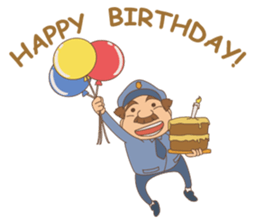 Fatty Police sticker #12305578