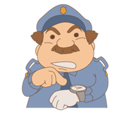 Fatty Police sticker #12305581