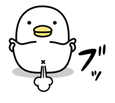 Noisy chicken move sticker #12305739