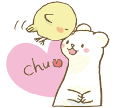 BELLE the WEASEL & Melted Bird MOLT sticker #12306376