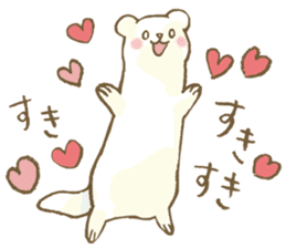 BELLE the WEASEL & Melted Bird MOLT sticker #12306382