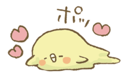 BELLE the WEASEL & Melted Bird MOLT sticker #12306383