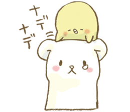 BELLE the WEASEL & Melted Bird MOLT sticker #12306392