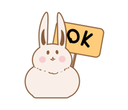 CuteRabbit sticker #12306559