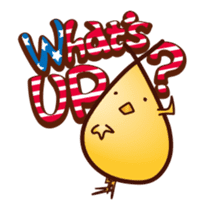 Animated Chicken Piyo and jolly pals sticker #12306728