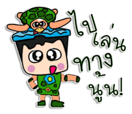 Hi! my name is "Nobu" ^^ sticker #12306879