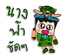 Hi! my name is "Nobu" ^^ sticker #12306889