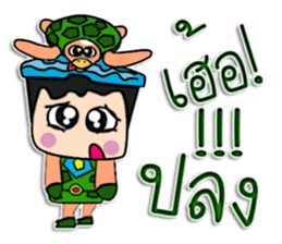 Hi! my name is "Nobu" ^^ sticker #12306890