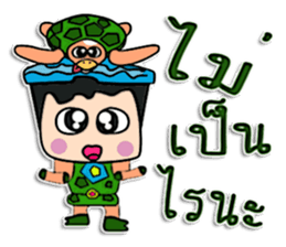 Hi! my name is "Nobu" ^^ sticker #12306892