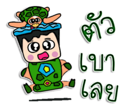 Hi! my name is "Nobu" ^^ sticker #12306898