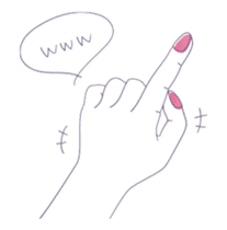 Handwritten handsign animation sticker #12306960