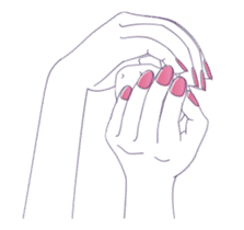 Handwritten handsign animation sticker #12306974