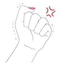 Handwritten handsign animation sticker #12306978