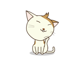 Lovely cat is amazing sticker #12306982