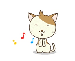 Lovely cat is amazing sticker #12306987