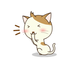 Lovely cat is amazing sticker #12306992