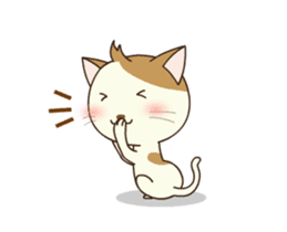 Lovely cat is amazing sticker #12306992