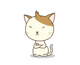 Lovely cat is amazing sticker #12306997