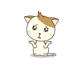 Lovely cat is amazing sticker #12307000