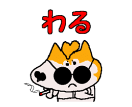 Shiba inu MOMO chan the third as well 4 sticker #12307211