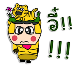 Hello ! I am Tiger man. ^^ sticker #12307404