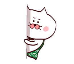 Furoshiki nyanko Matsukichi 11 sticker #12307854