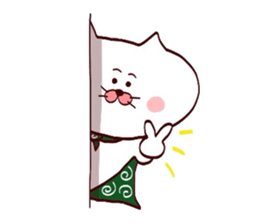 Furoshiki nyanko Matsukichi 11 sticker #12307855