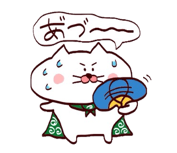 Furoshiki nyanko Matsukichi 11 sticker #12307860