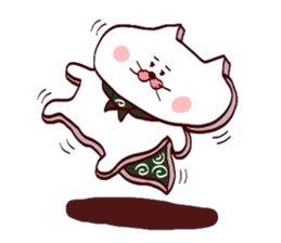 Furoshiki nyanko Matsukichi 11 sticker #12307861