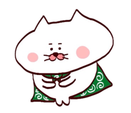 Furoshiki nyanko Matsukichi 11 sticker #12307870