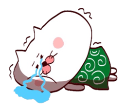 Furoshiki nyanko Matsukichi 11 sticker #12307877