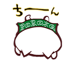 Furoshiki nyanko Matsukichi 11 sticker #12307883