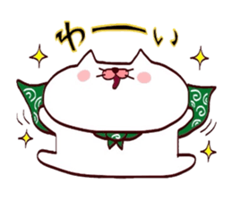 Furoshiki nyanko Matsukichi 11 sticker #12307886