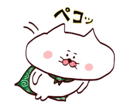 Furoshiki nyanko Matsukichi 11 sticker #12307892