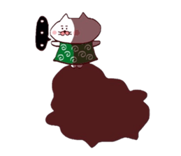 Furoshiki nyanko Matsukichi 11 sticker #12307893