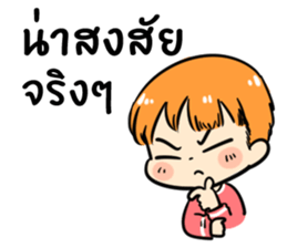 the orange boy sticker #12308151