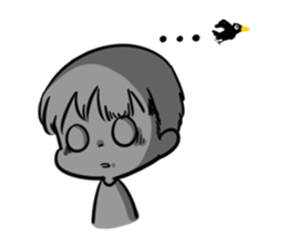 the orange boy sticker #12308162