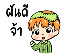 the orange boy sticker #12308169