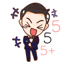 Por & Pan Wedding sticker #12308587