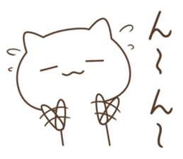 Rough cat. sticker #12309446