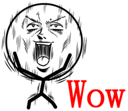 Cool man of words 2nd sticker #12310050