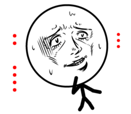 Cool man of words 2nd sticker #12310063