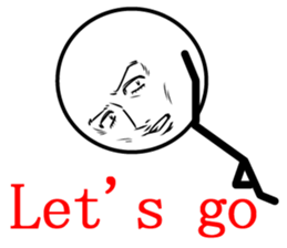 Cool man of words 2nd sticker #12310064