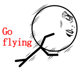 Cool man of words 2nd sticker #12310065